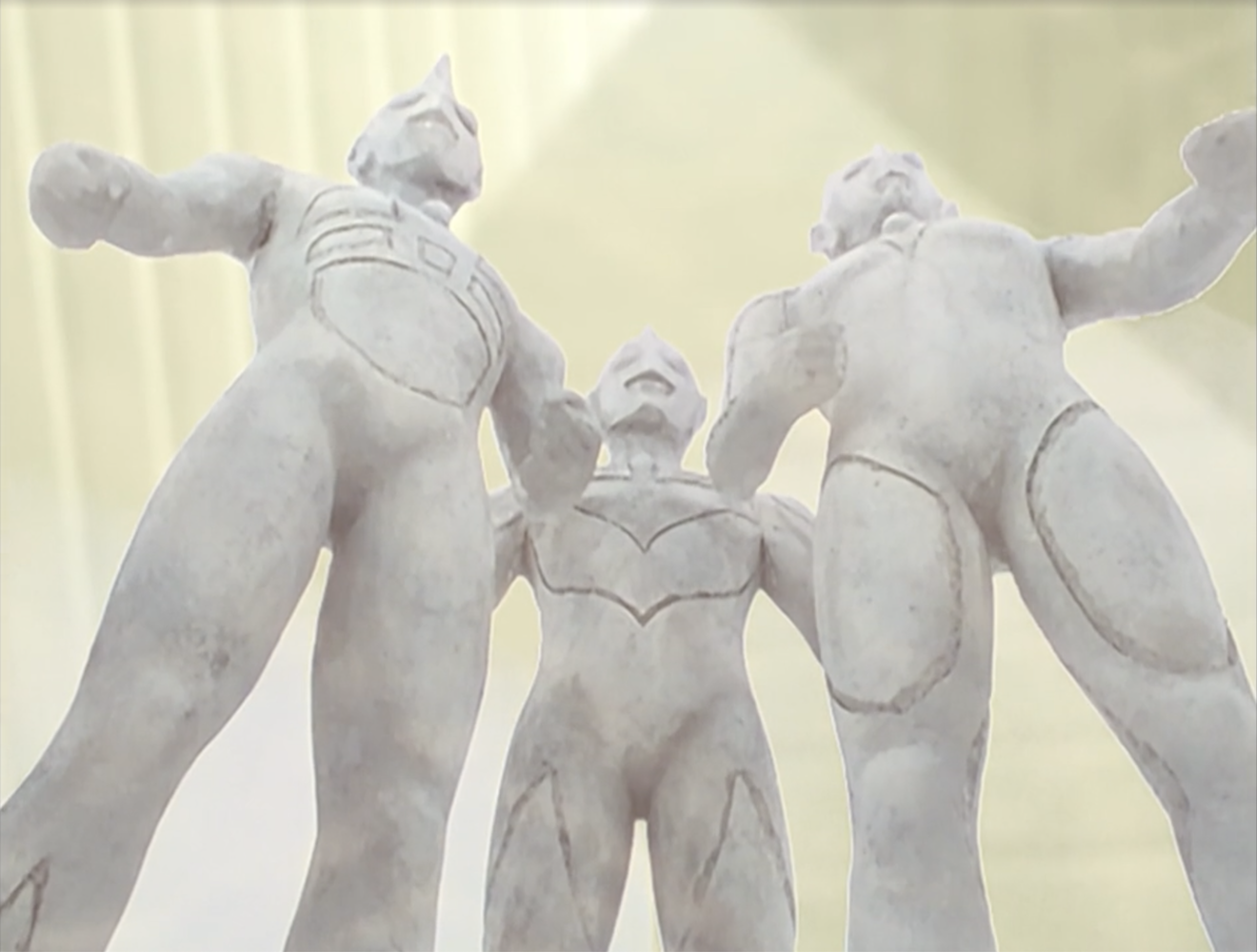 Ultraman Tiga Inheritance Light Ultra Statues